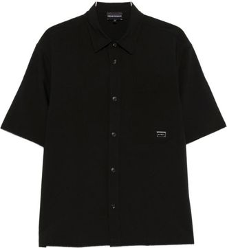 Emporio Armani Hombre, Camisas, Negro, Talla: L