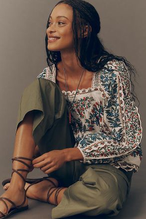 Farm Rio Beauty Scarf Top