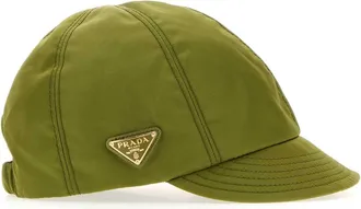 Prada Hat Re-Nylon Baseball Cap - Green