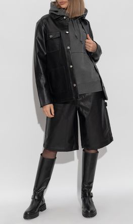 Carhartt Work in Progress Jacket Made Of Eco Leather, Womens, Black