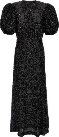 Rotate Kleedjes - Dames - Feestkleedjes - Zwart - XS - Polyester - Kleedjes