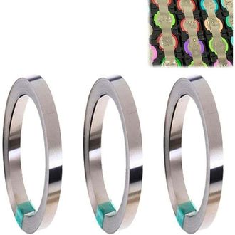 OEM Rotoli Di Nastro Di Nichel: Nastro Di Nichel Puro, 0,18 Mm X 10 M, Nastro Di Nichel Puro Per Saldatura A Punti, Nastro Di Nichel Resistente Alla Corro