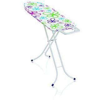 Leifheit 72577 Tabla De Planchar Classic M Basic, Tabla De Planchar 120x38 Cm, Ajustable En Altura Con Soporte De Hierro Fijo - Leifheit