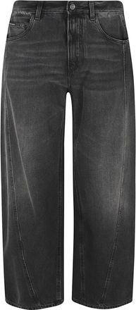 Dolce & Gabbana Denim Broek - Heren - Loose Fit Jeans - Zwart - XS - Denim - Jeans