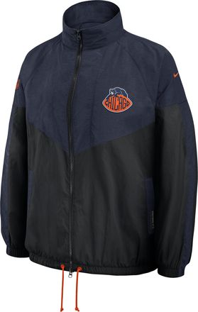 Nike Chicago Bears Rivalries Collection Nike Womens NFL Oversized Full-Zip Jacket in Blue | 06AE0L1Y7Q-390