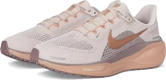 Nike Pegasus 41 Womens Shoes Silt Red/Metallic Rose Gold/Particle Pink/Taupe Grey : 11.5 B - Medium, Synthetic