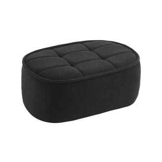 Sweeek Puff, reposapi&eacute;s para sill&oacute;n boni de 1 plaza, negro