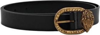 Kurt Geiger Mayfair 30 Riem - Dames - Riemen - Zwart - M/L - Leer - Accessoires