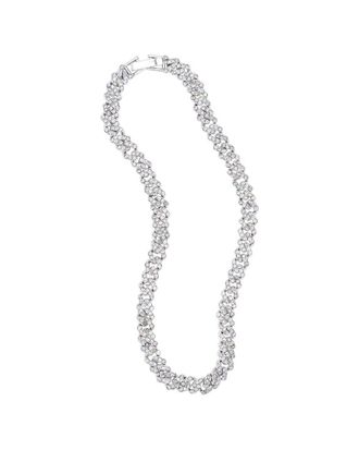 Adornia Adornia Silver Plated Curb Chain Anklet