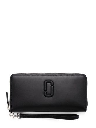 Marc Jacobs Continental leather wallet - Black