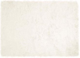 vidaXL Faux Sheepskin Rug Tafalla White 240 x 340 cm Polyester vidaXL