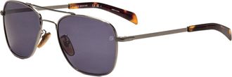 David Beckham Mens 55mm Ruthenium Sunglasses DB7019S-06LB-KU