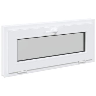 vidaXL Color Interno De Ventana De S&oacute;tano Blanco Risor 90 X 40 Cm Vidaxl