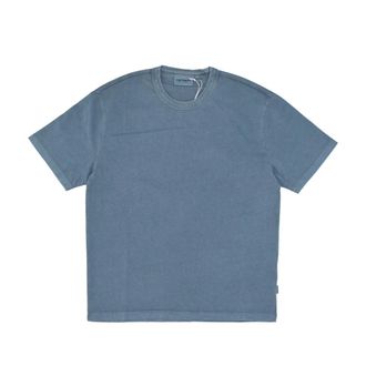 Carhartt Work in Progress Tops, Dames, Blauw, M, Katoen, Blue Taos Tee Soft Fit T-Shirt