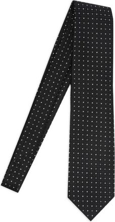 Tom Ford Accessoires, Heren, Zwart, ONE Size, Micro Design Tie
