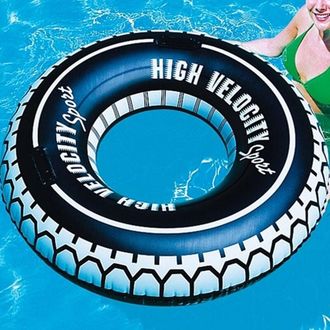 Trade Shop Trade Shop - Ciambella Gonfiabile Con Maniglie Forma Di Ruota Grande 119 Cm Gonfiabili