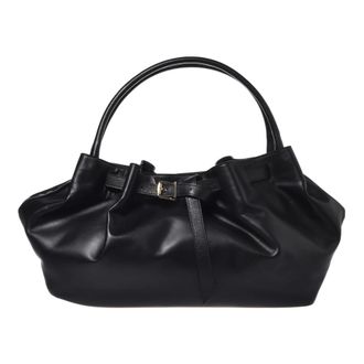 Baldinini Leather Handbag - female - Baldinini - Handbags - Black - ONE SIZE - Bags
