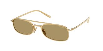 Prada PR D59S 5AK70G Mens Sunglasses Gold Size 54