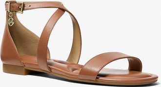 Michael Kors Alexa Flex Leather Sandal