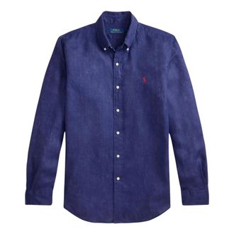 Ralph Lauren Overhemden, Heren, Blauw, S, New Classic Shirt