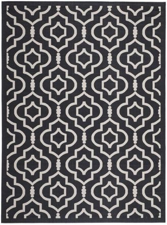 Safavieh Alfombra negro/beige 201 x 290 cm