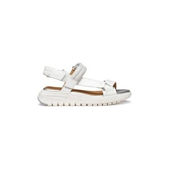 Geox Dames, Schoenen, Wit, Maat: 37 EU Leer