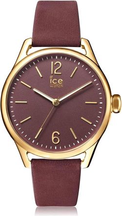 Ice Watch Ice Time - Dames - Horloges - Geel - ONE Size - Leer - Accessoires