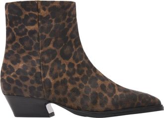 VIA VAI Keira Miller Enkellaars - Dames - Cowboylaarzen - Bruin - 39 EU - Leer - Schoenen