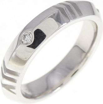 Tiffany & Co. Atlas White Gold (18K) Band Ring (Pre-Owned)