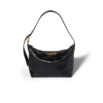 Miu Miu Spirit Nappa Leather Bag, Woman, Black