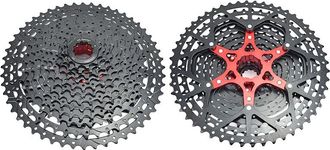OEM Pi&ntilde;&oacute;n Libre Para Bicicleta De Monta&ntilde;a, 11 Velocidades, Dise&ntilde;o Ligero, 1 Unidad, 12 Velocidades, 52 Dientes, Negro