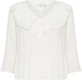 Kaffe Mujer, Blusas y Camisas, Blanco, Talla: M