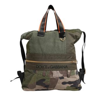 Dolce & Gabbana unisex, Tassen, Groen, Maat: ONE Size Katoen