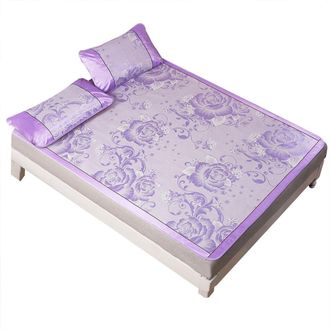 OEM 1 Juego De S&aacute;banas Ajustables, Seda Helada, Transpirables, Plegables, Verano
