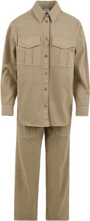 Aspesi Jumpsuits, female, Beige, Size: XS Completo Modello 1009 E729 85177