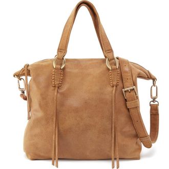 Hobo Harley Leather Satchel in Whiskey at Nordstrom