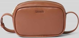 HUGO BOSS Umh&auml;ngetasche in Lederoptik Modell JODI in Dunkelbraun, Gr&ouml;&szlig;e 1