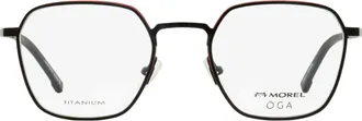 MOREL 10165O Eyeglasses - Black
