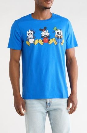 Cult of Individuality See Speak Hear Graphic Tee in Lapis Blue at Nordstrom Rack, Size Medium