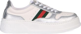 Gucci Chunky Leather Sneakers-Donna