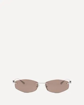 Balenciaga Geometric oval Sunglasses Male UNI