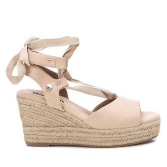 Xti Womens Wedge Sandals In Beige