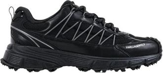 Karl Lagerfeld Orion Trail - Heren - Sneakers - Zwart - 42 EU - Leer - Schoenen