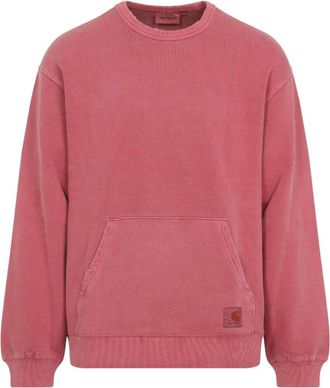 Carhartt Work in Progress Torion Sweatshirt - Heren - Sweatshirts - Rood - M - Katoen - Hoodies & sweatvesten