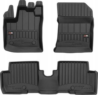 OEM Alfombrillas Y Limpiaparabrisas De Goma Para Dacia Lodgy 2012-2022, Canales 3d