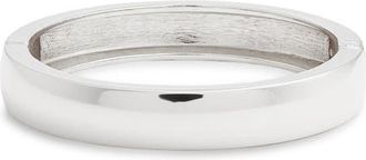Nordstrom Polished Bangle in Silver at Nordstrom