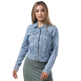 Only Dames/Dames Wonder Life Denim Jack (Lichtblauw vervaagd)