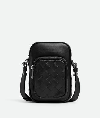 Bottega Veneta Small Intrecciato Camera Bag With Pocket - Bottega Veneta