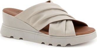 Bueno Gretchen Wedge Sandal in Tusk at Nordstrom Rack, Size 6.5-7Us / 37Eu