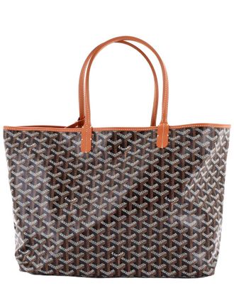 Goyard Saint Louis Tote Coated Canvas Pm (Authentic Pre-Loved)